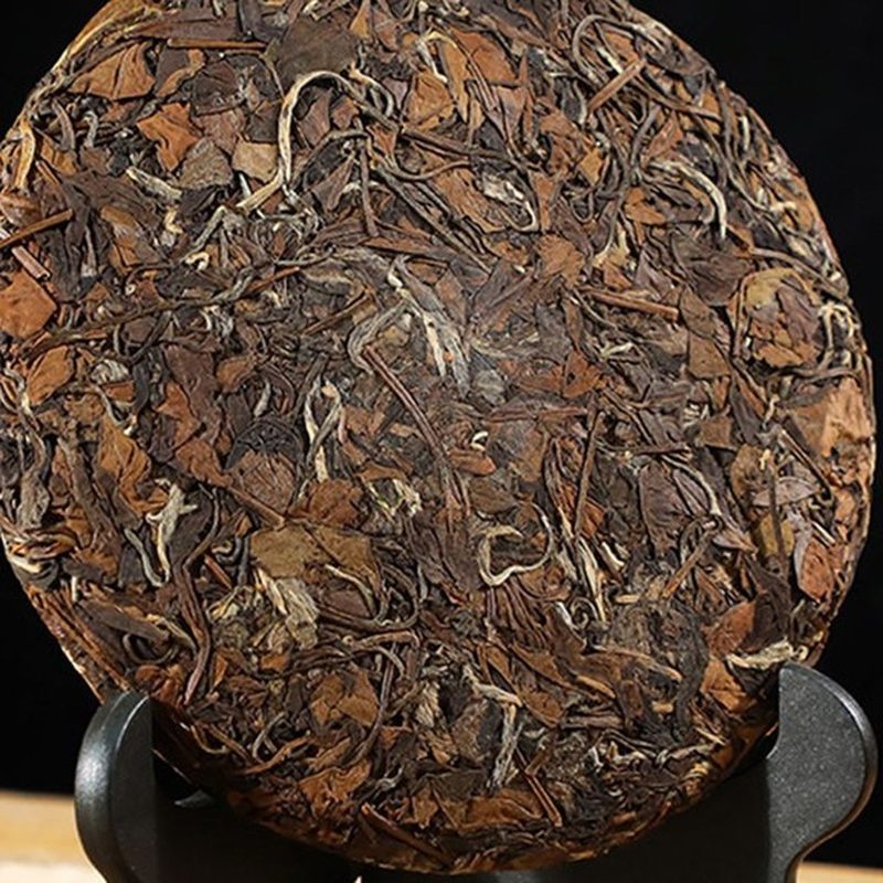 福鼎白茶礼盒装寿眉茶饼 太姥山陈香4年藏 细节图1